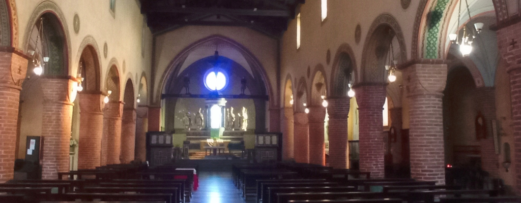 L'interno della Chiesa Parrocchiale